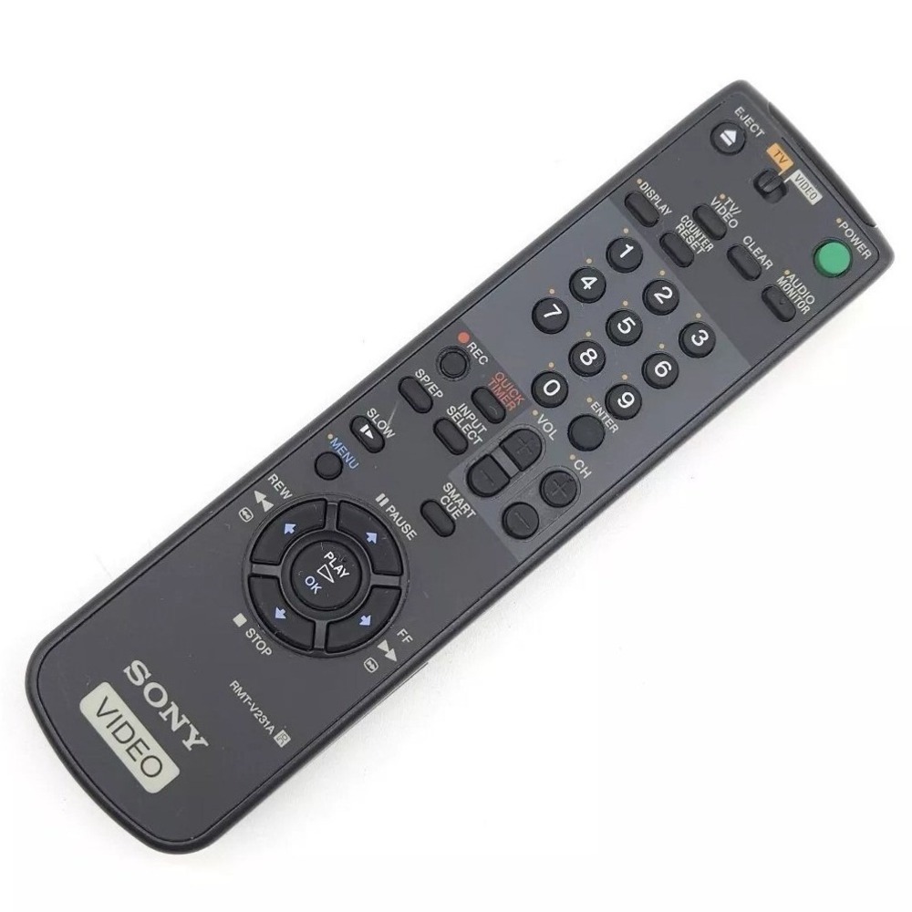 Original Genuine Sony RMT-V231A Remote Control Video VCR Plus Combo OEM (Tested)